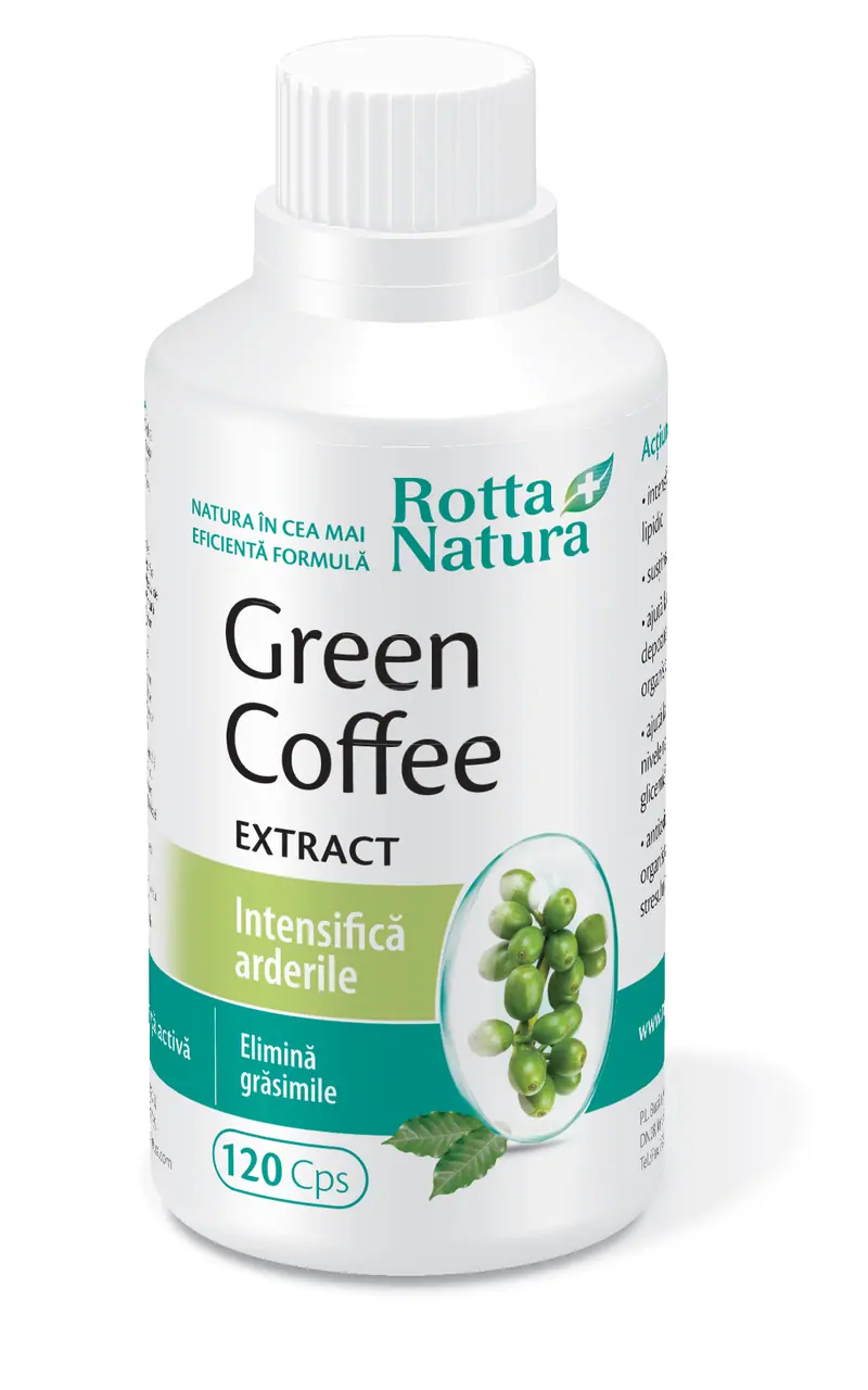 Green Coffee extract 400 mg 120 capsule – Rotta Natura