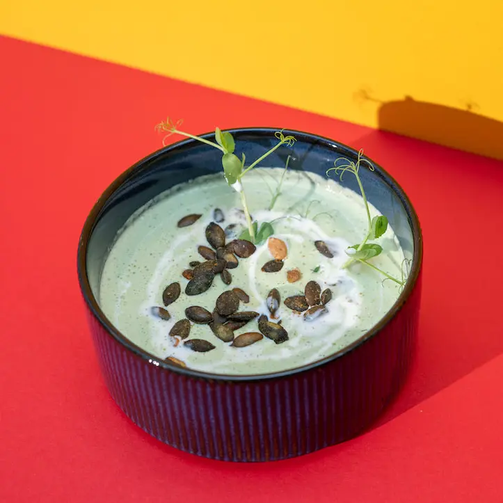 GREEN CRUNCH - SUPĂ RECE DE CASTRAVEȚI