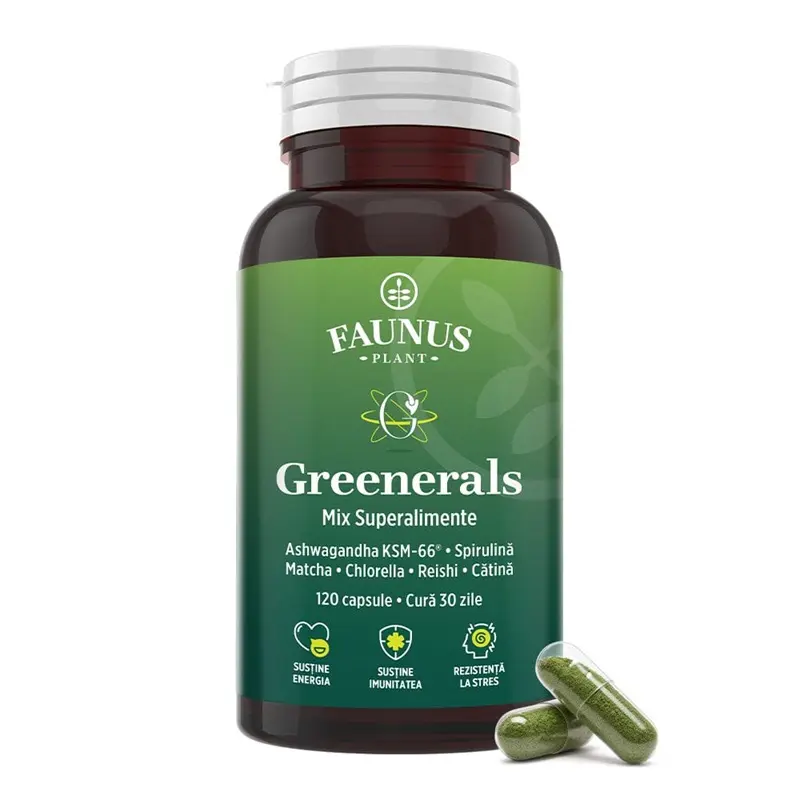 Greenerals 120 capsule – Faunus Plant - Metabolism energetic