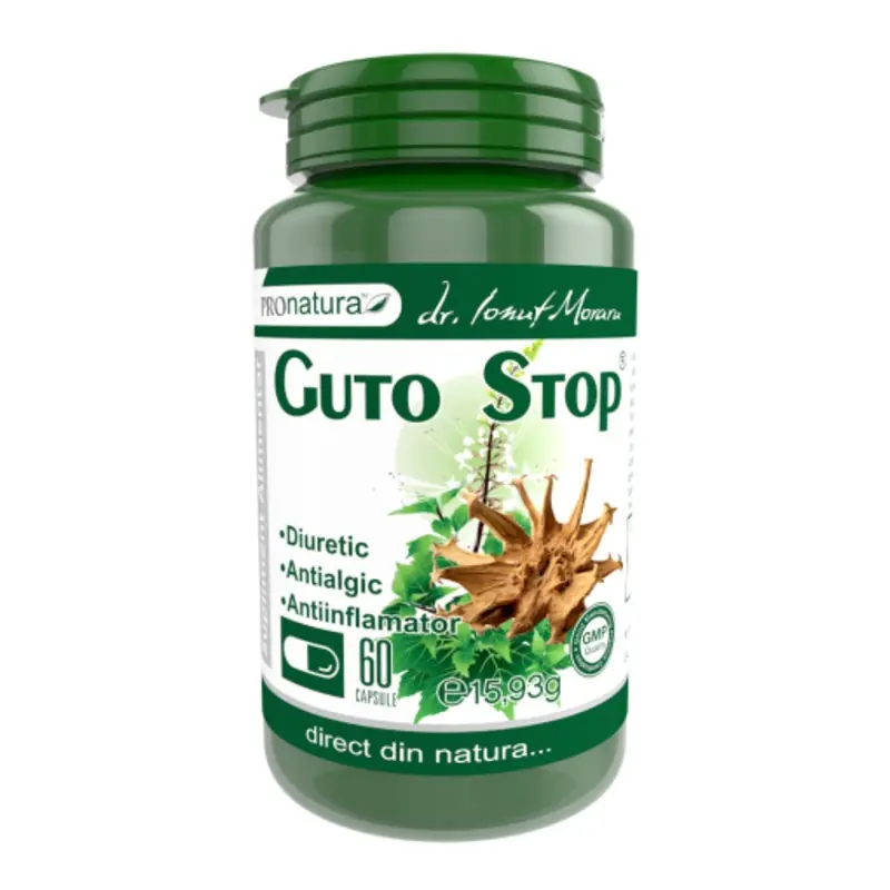 Gutostop 60 capsule – Medica - Confort urinar și articular