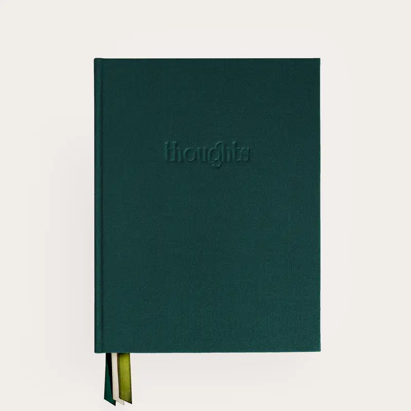 Handbound Journal - THOUGHTS - Seaweed