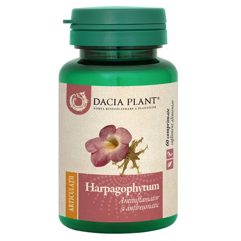 Harpagophytum 60 comprimate – Dacia Plant - Confort articular