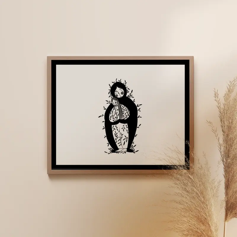 Healing - art print