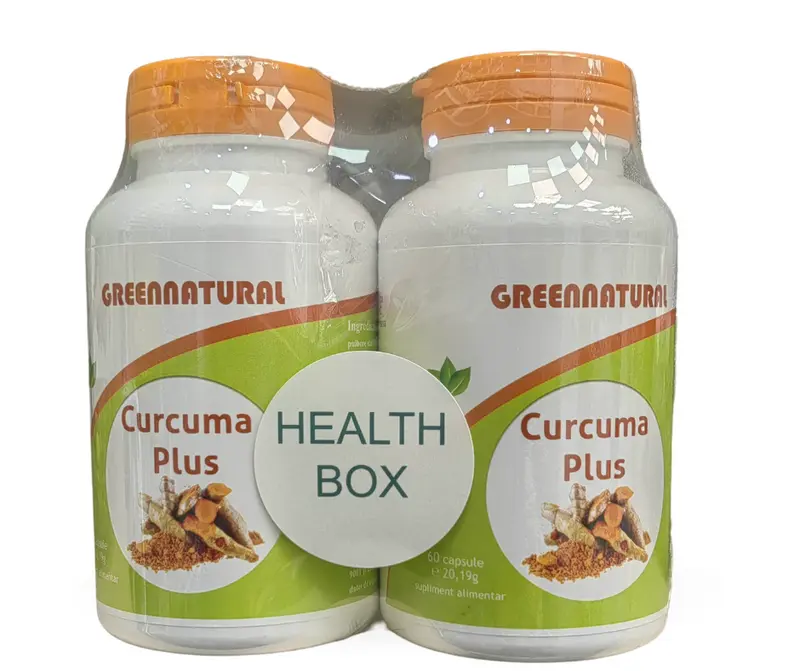 Health Box Curcuma Plus 120cps Greennatural
