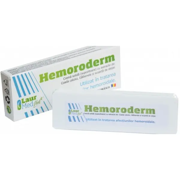 HEMORODERM SUPOZITOARE 10*1.5 Laur Med Plant