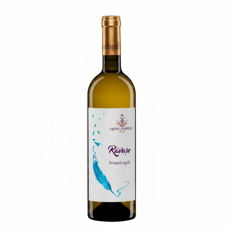 Hermeziu Răvașe Fetească Regală Demisec 0.75L 12%