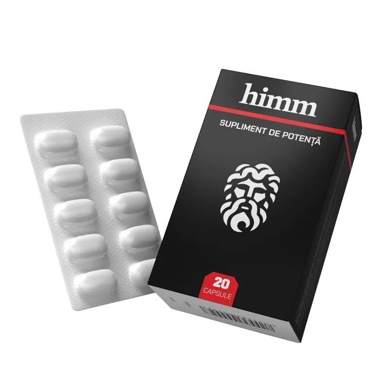 HIMM 20 capsule – Mad House - Ginseng și ginkgo