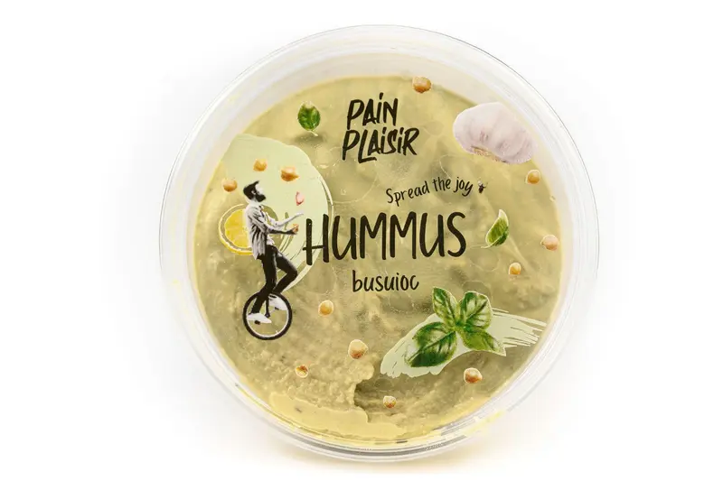 Hummus cu Busuioc