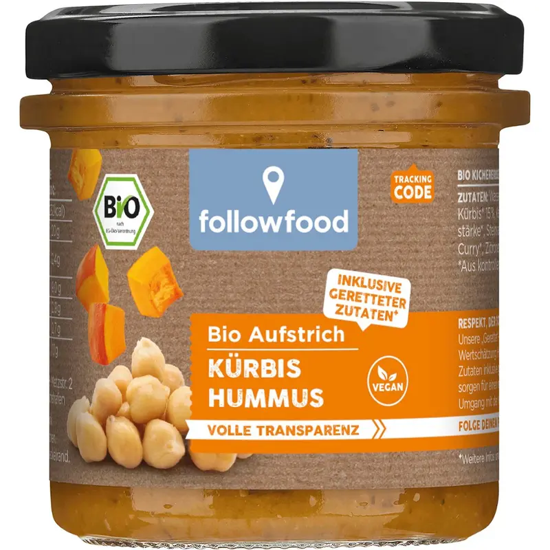 Hummus cu dovleac si morcovi, 135g