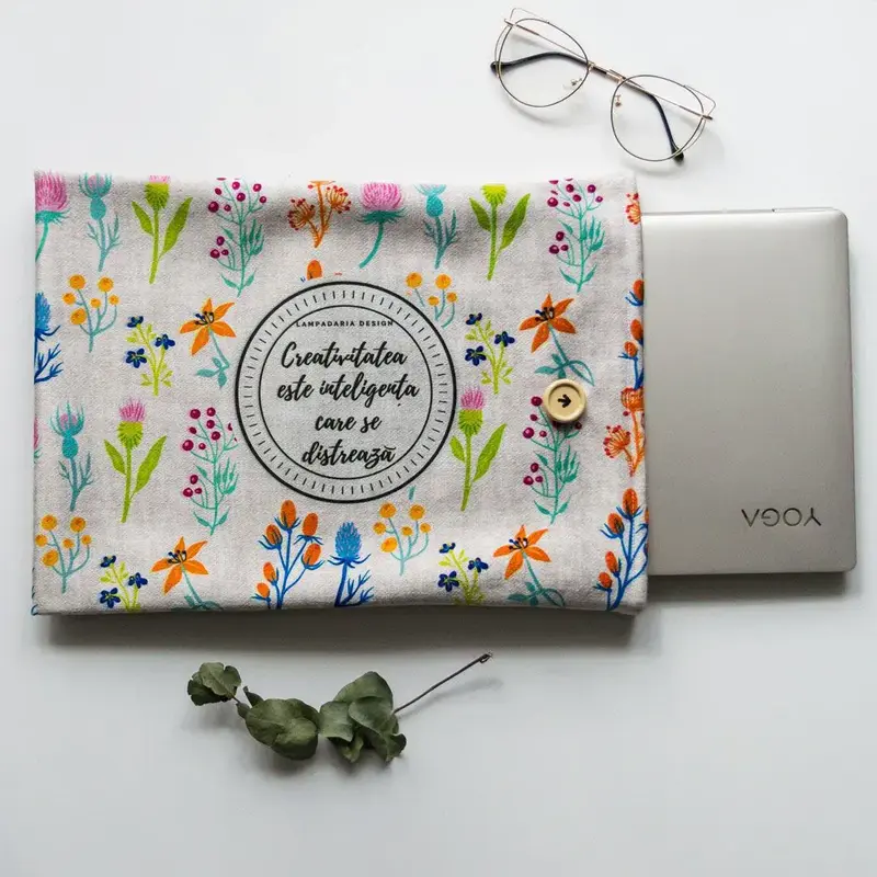 Husă pentru Laptop "Little flowers natur"