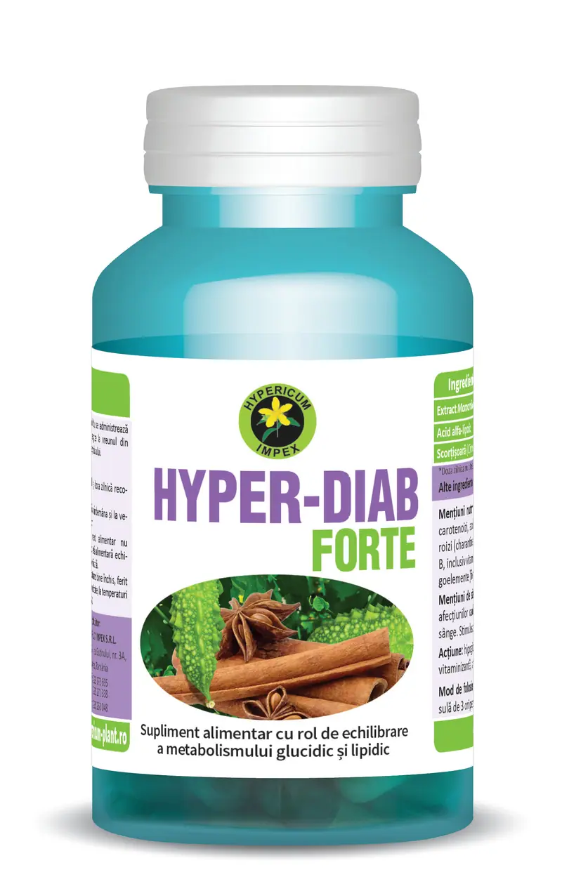 Hyper Diab Forte 60 capsule – Hypericum