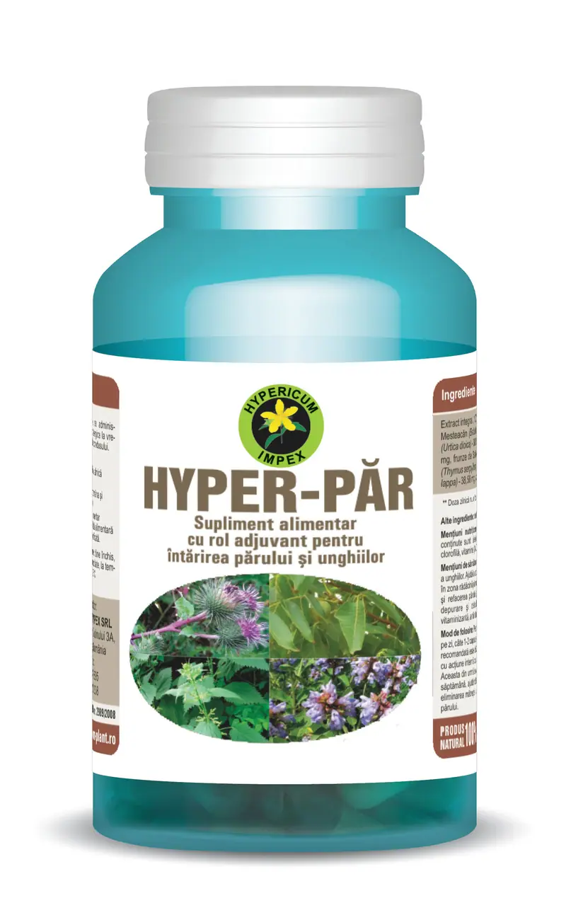 Hyper Păr 60 capsule – Hypericum