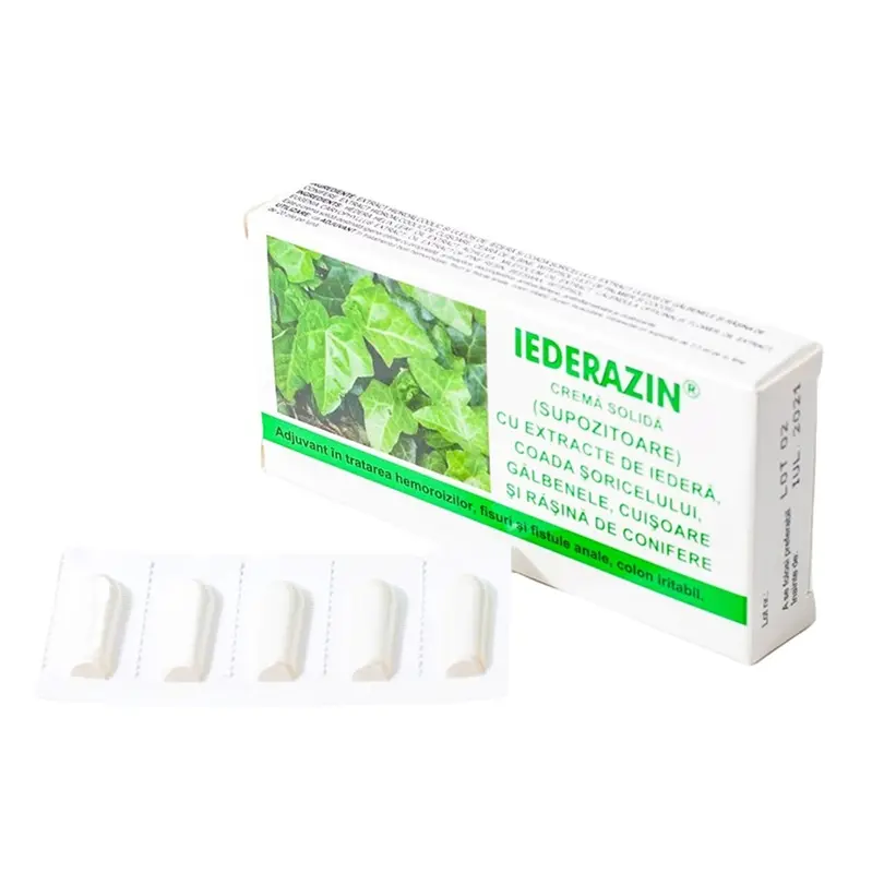 Iederazin Supozitoare 10 x 1,5 g – Elzin Plant