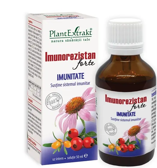 Imunorezistan Forte Imunitate 50 ml – Plantextrakt