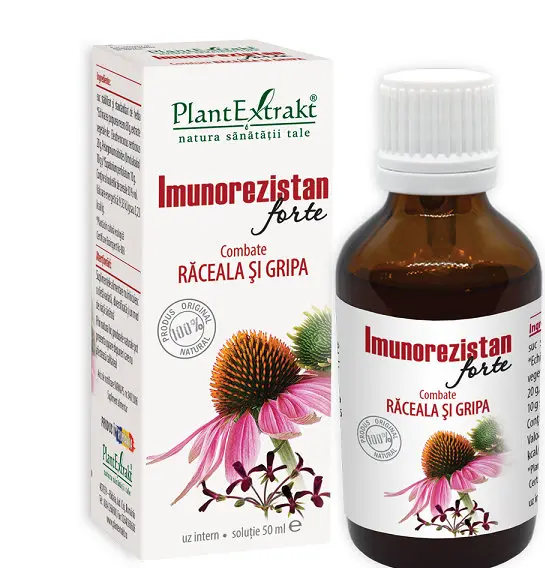 Imunorezistan Forte Răceală și gripă 50 ml – Plantextrakt