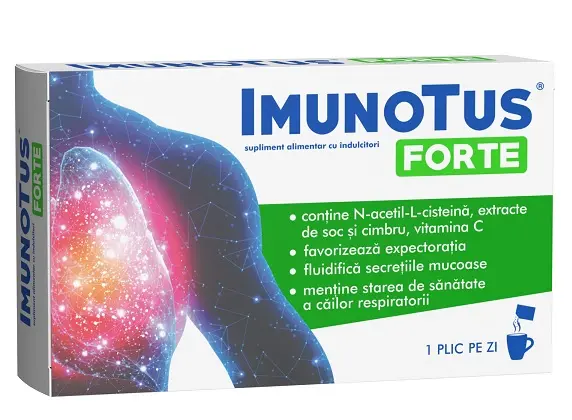 Imunotus forte 10 plicuri – Fiterman Pharma - Vitamina C