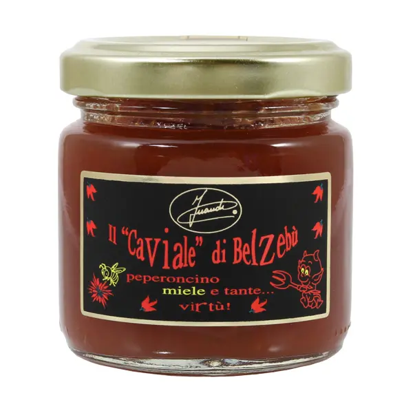 Inaudi Caviale di Belzebù dulceata cu Peperoncino 100 g