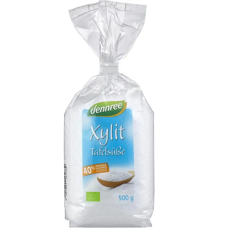 Indulcitor Bio Xylit Cristal Dennree 500 g