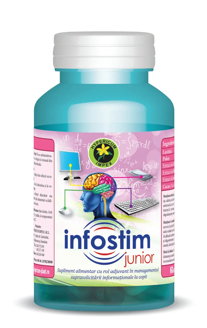 Infostim junior 60 capsule – Hypericum