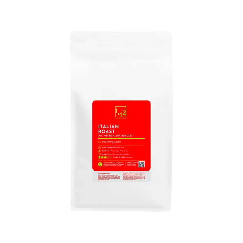 Italian Roast arabica/robusta Cafea de Specialitate