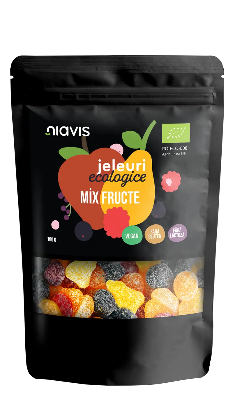 Jeleuri Ecologice "Mix Fructe" 100g