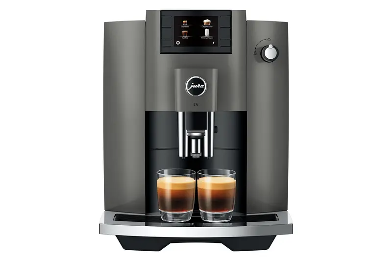 Jura E6 (EC) Aparat Cafea Dark Inox Automat