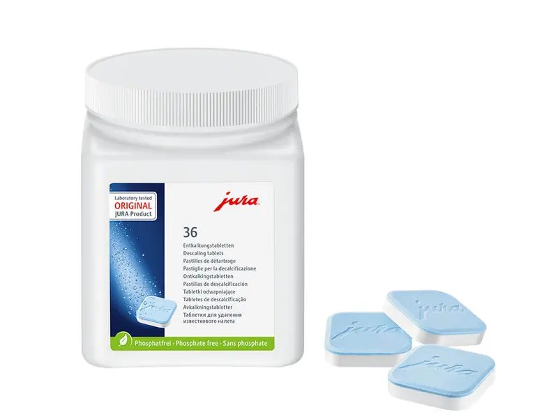 JURA Produse de intretinere Set de 36 de tablete anticalcar 2 in 1
