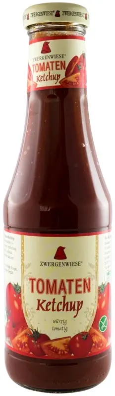Ketchup bio, din piure de rosii 500ml Zwergenwiese