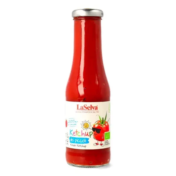 Ketchup bio pentru copii, 340g laselva
