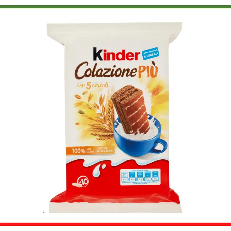 Kinder colazione più 5 cereale 10buc