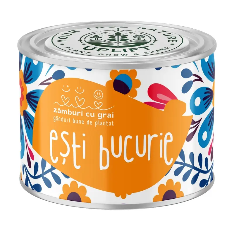Kit de Grădinărit Urban - „Esti bucurie” | Zâmburi cu Grai