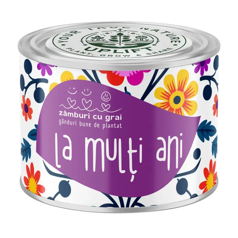 Kit de Grădinărit Urban - „La multi ani” | Zâmburi cu Grai