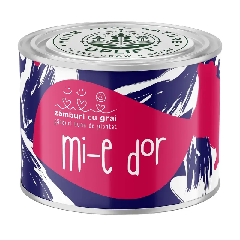 Kit de Grădinărit Urban - „Mi-e dor” | Zâmburi cu Grai