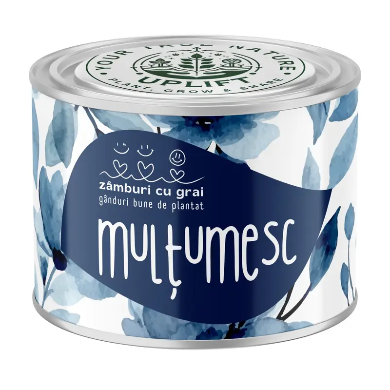 Kit de Grădinărit Urban - „Multumesc” | Zâmburi cu Grai
