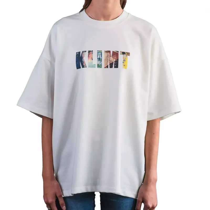 KLIMT- Tricou Boxy Fit- Ecru