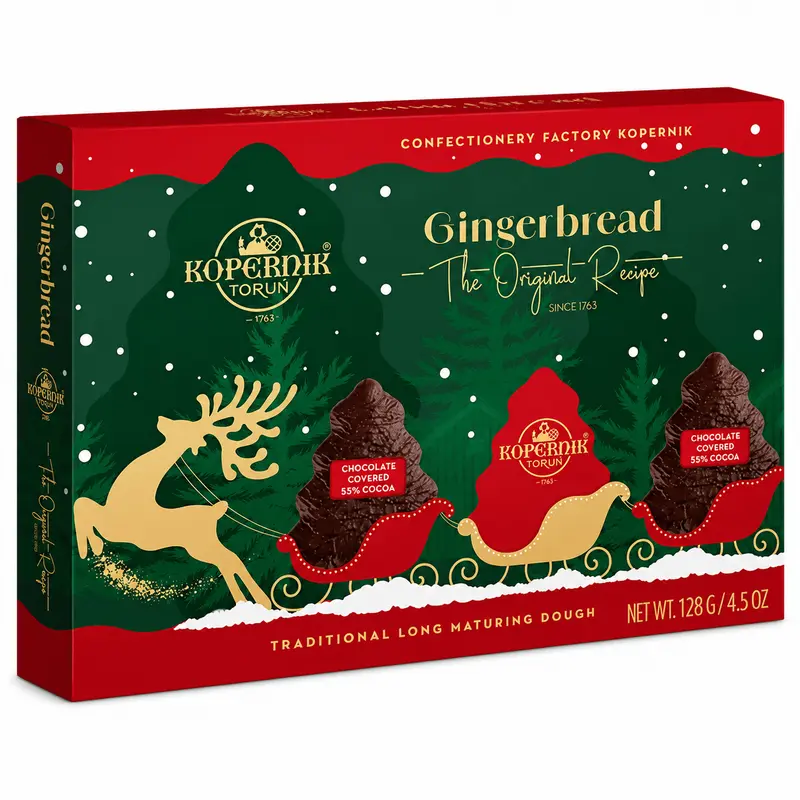 Kopernik turta dulce Christmas Tree 128g