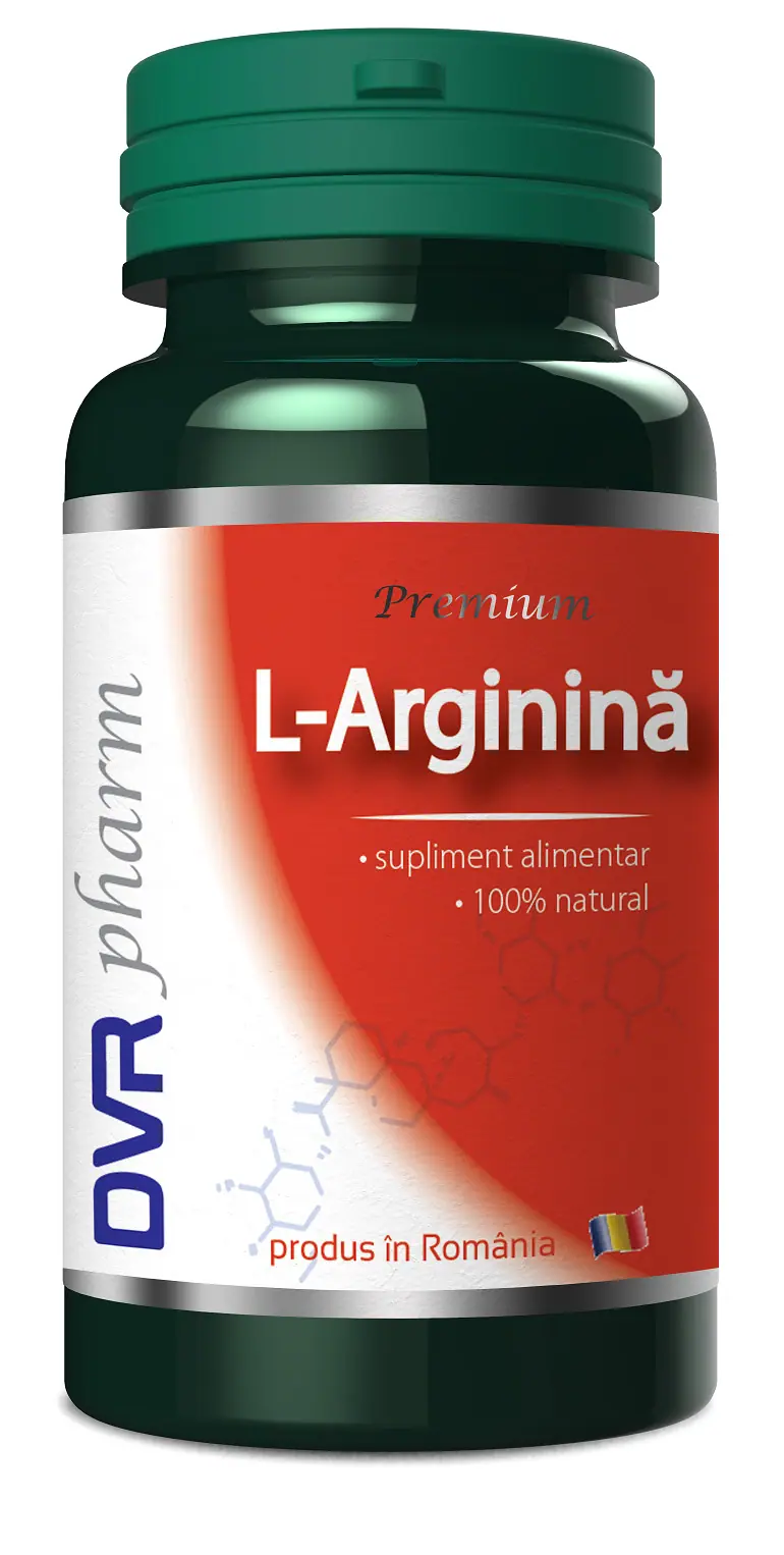 L-arginină 60 capsule – DVR Pharm