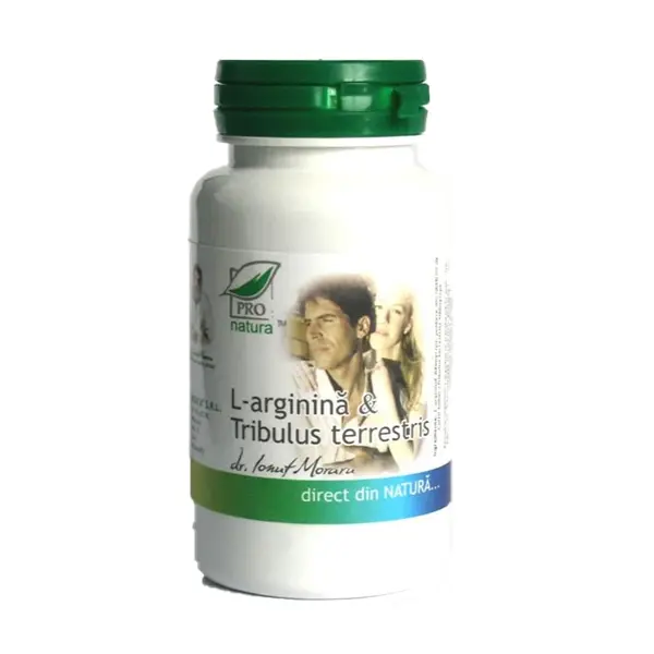 L' Arginina cu Tribulus 60cps Medica