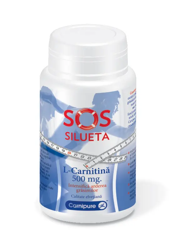 L-carnitină 500 mg 60 capsule – Rotta Natura - Pentru sportivi