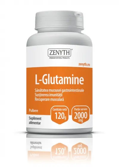 L-Glutamină 120 g pulbere – Zenyth