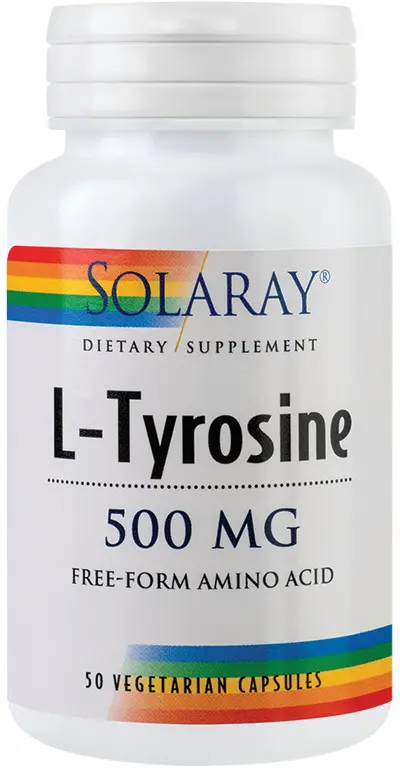 L-tirozină 500 mg 50 capsule vegetale – Secom