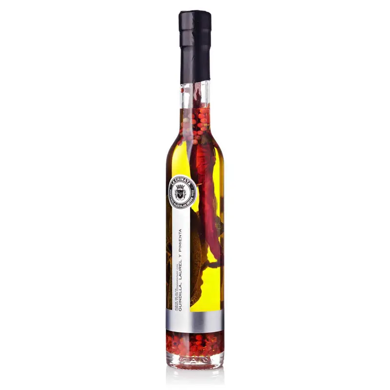 La Chinata ulei de măsline extravirgin infuzat cu ardei iute, dafin și piper 250ml