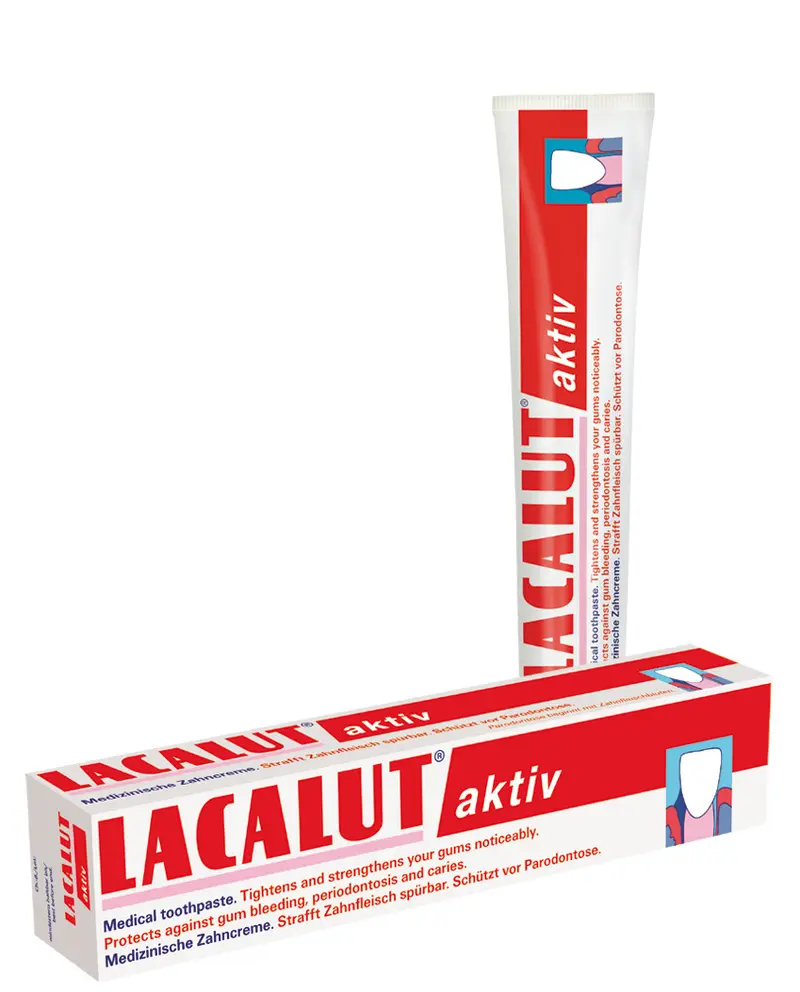 Lacalut Aktiv pastă de dinți 75 ml – Lacalut - Zâmbet curat