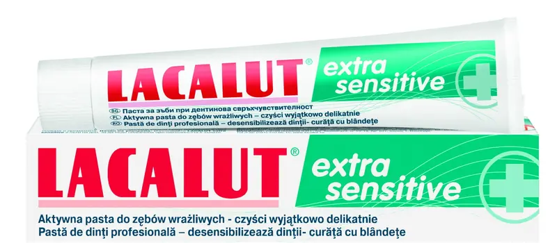 Lacalut Extra Sensitive pastă de dinți 75 ml – Lacalut