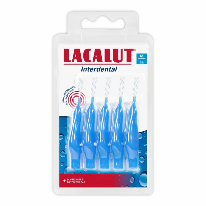 Lacalut periuțe interdentare M 3 mm, 5 buc – Lacalut