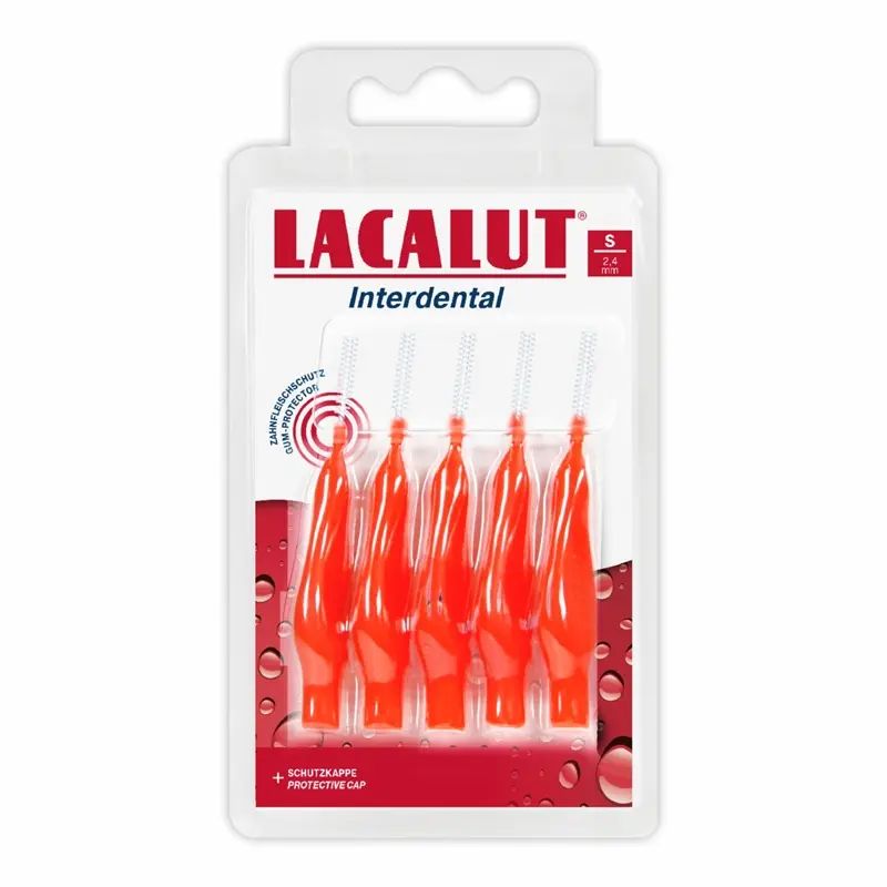 Lacalut periuțe interdentare S 2,4 mm, 5 buc – Lacalut