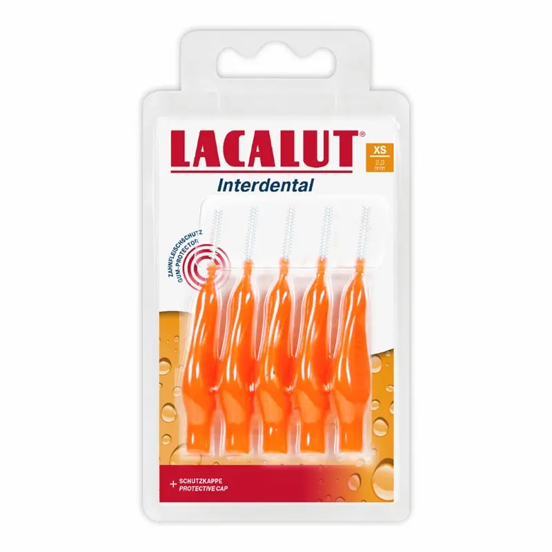 Lacalut periuțe interdentare XS 2 mm, 5 buc – Lacalut