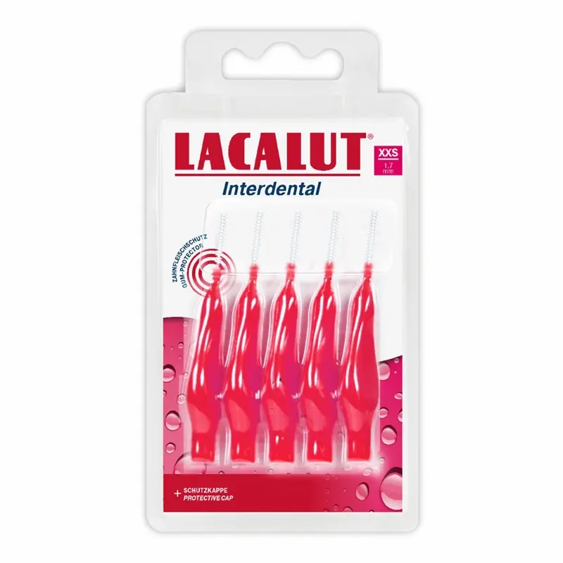 Lacalut periuțe interdentare XXS 1,7 mm, 5 buc – Lacalut