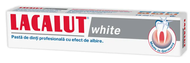 Lacalut White pastă de dinți 75 ml – Lacalut - Zâmbet curat