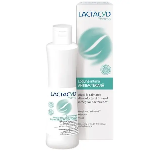 Lactacyd loțiune intimă antibacteriană 250 ml – Perrigo